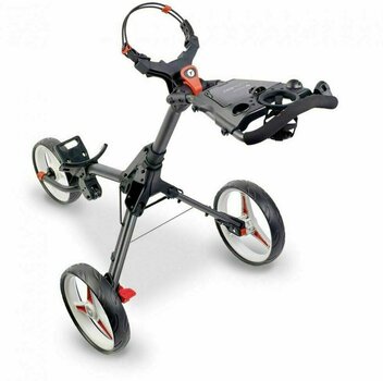 Ръчна количка за голф Motocaddy Cube Red Golf Trolley - 1