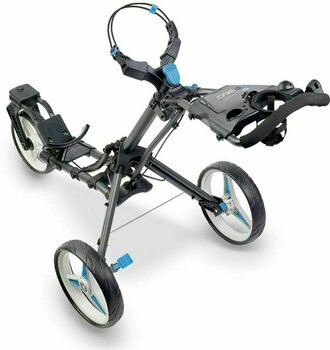 Ročni voziček za golf Motocaddy P360 Blue Golf Trolley - 1