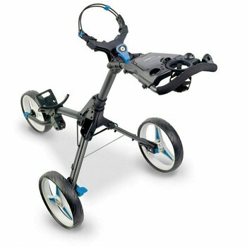 Carrinho de golfe manual Motocaddy Cube Connect Blue Golf Trolley - 1