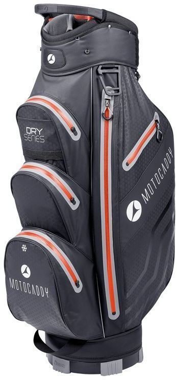 Borsa da golf Cart Bag Motocaddy Dry Series Black/Orange Cart Bag 2018