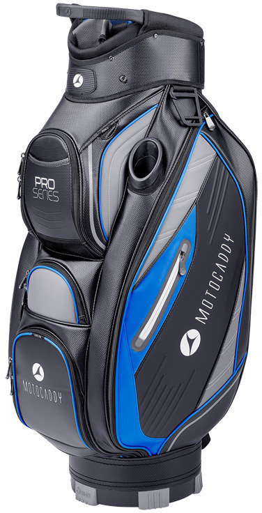 Borsa da golf Cart Bag Motocaddy Pro Series Black/Blue Cart Bag 2019