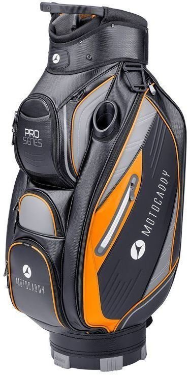 Borsa da golf Cart Bag Motocaddy Pro Series Nero-Arancione Borsa da golf Cart Bag