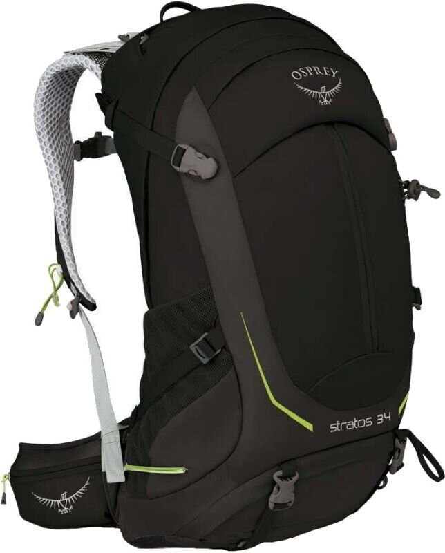 Osprey Stratos 34 II Black M L Outdoor Backpack Muziker