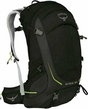 Outdoor Backpack Osprey Stratos 34 II Black M/L 34 L Outdoor Backpack - 1