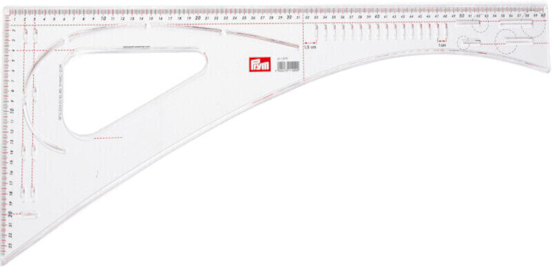 Liniuotė PRYM Dressmaker's Ruler Transparent