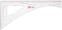 Liniuotė PRYM Dressmaker's Ruler Transparent