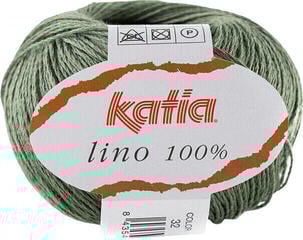 Strickgarn Katia Lino 100% 32 Reseda Green Strickgarn