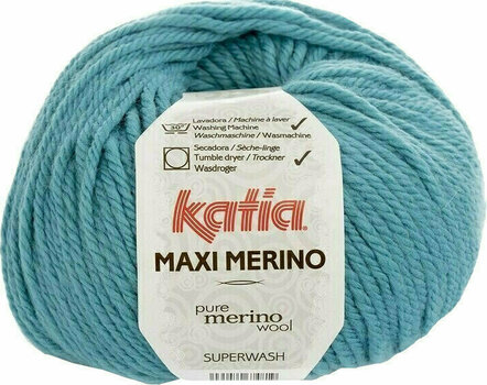 Pređa za pletenje Katia Maxi Merino 30 Turquoise - 1