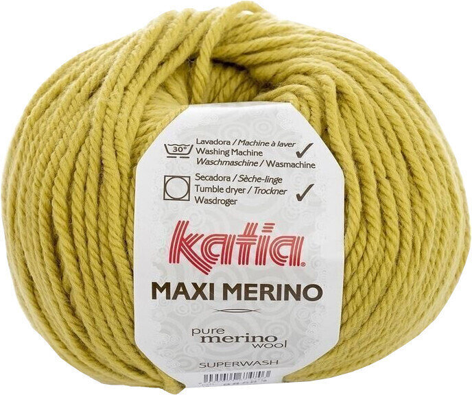 Fil à tricoter Katia Maxi Merino 18 Pistachio Fil à tricoter