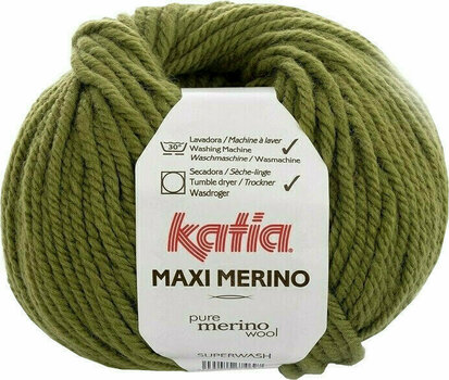 Fil à tricoter Katia Maxi Merino 17 Light Green Fil à tricoter - 1