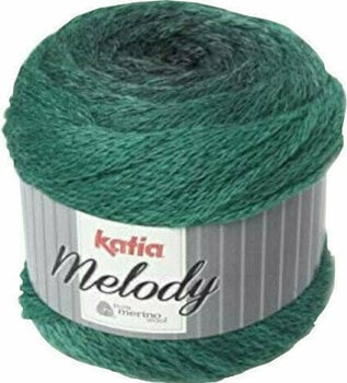 Fil à tricoter Katia Melody 208 Black/Turquoise Fil à tricoter - 1