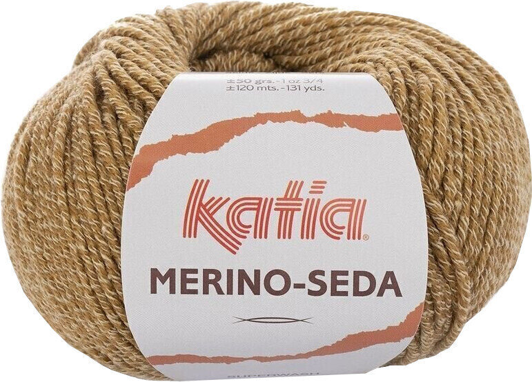 Fil à tricoter Katia Merino Seda 72 Gold Fil à tricoter