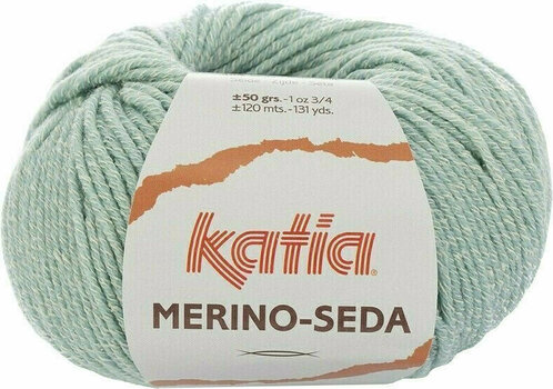 Fil à tricoter Katia Merino Seda 70 Water Blue Fil à tricoter - 1