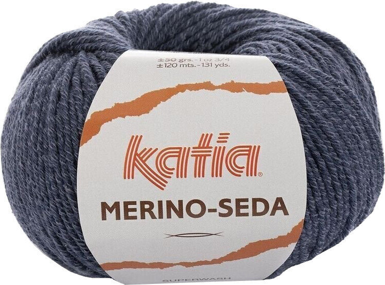 Knitting Yarn Katia Merino Seda 66 Jeans