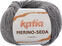 Fil à tricoter Katia Merino Seda 64 Medium Grey Fil à tricoter