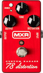 Efecto de guitarra Dunlop MXR M78 Custom Badass 78 Distortion Efecto de guitarra