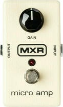 Dunlop MXR M133 Micro Amp Efecto de guitarra (Recién desempaquetado)