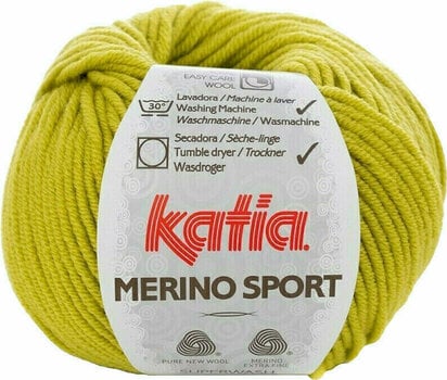 Fios para tricotar Katia Merino Sport 57 Pistachio - 1