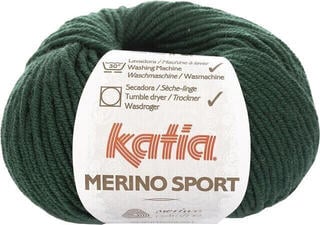 Pređa za pletenje Katia Merino Sport 54 Bottle Green Pređa za pletenje