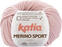 Fios para tricotar Katia Merino Sport 49 Light Pink