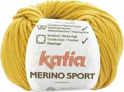 Fil à tricoter Katia Merino Sport 44 Mustard - 1