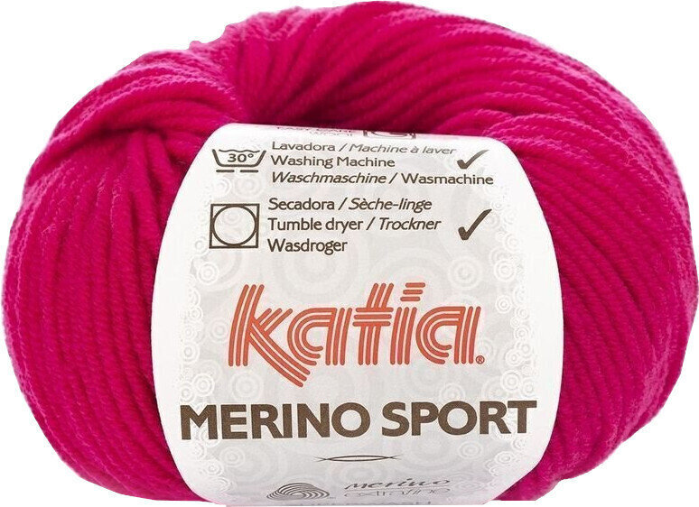 Pletilna preja Katia Merino Sport 35 Fuchsia Pletilna preja