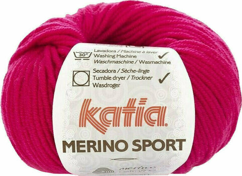 Pletilna preja Katia Merino Sport 35 Fuchsia Pletilna preja - 1