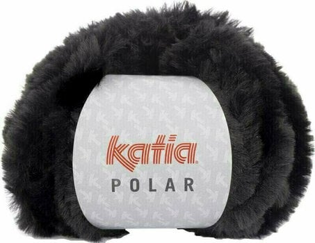 Pletací příze Katia Polar 87 Black - 1