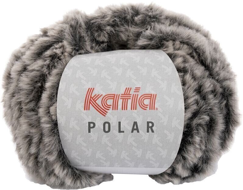 Knitting Yarn Katia Polar 85 Grey