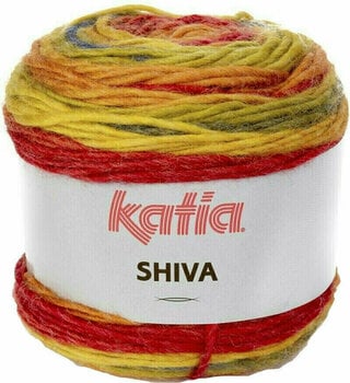 Fil à tricoter Katia Shiva 405 Pistachio/Ochre /Orange/Red Fil à tricoter - 1