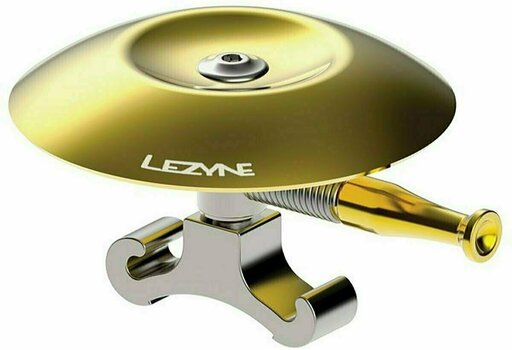Cloche cycliste Lezyne Classic Shallow Brass Bell Silver - 1