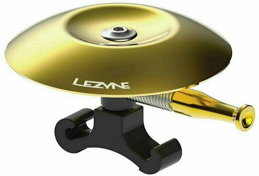 Bicycle Bell Lezyne Classic Shallow Brass Black Bicycle Bell - 1