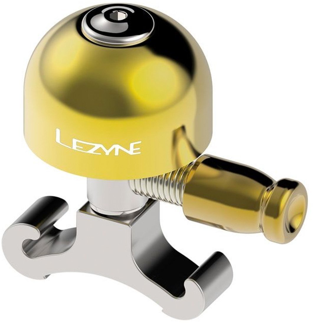 Bicycle Bell Lezyne Classic Brass Small Silver Bicycle Bell