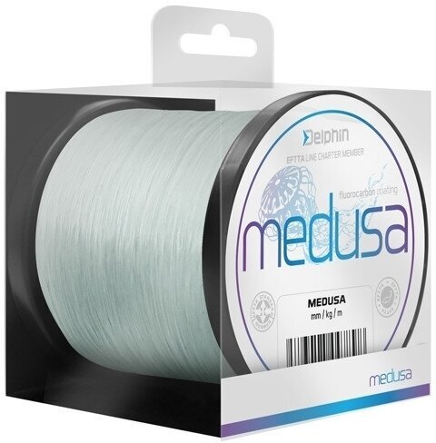 Fir pescuit Delphin Medusa Transparent 0,26 mm 1200 m 12,5 lbs Linie