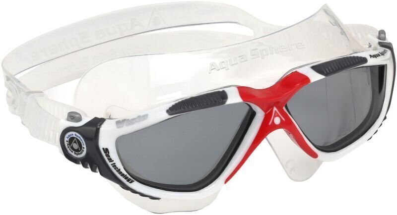 Naočale za plivanje Aqua Sphere Naočale za plivanje Vista Dark Lens White/Dark grey UNI