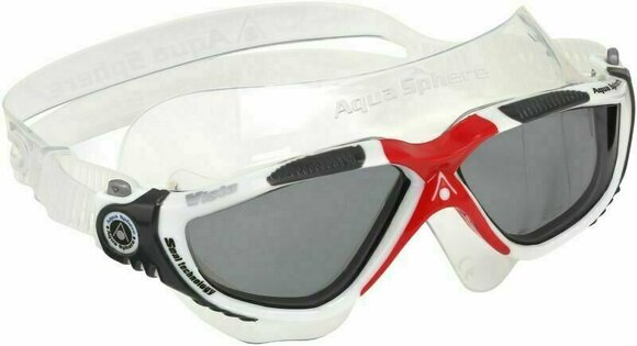 Svømmebriller Aqua Sphere Svømmebriller Vista Dark Lens White/Dark grey UNI - 1