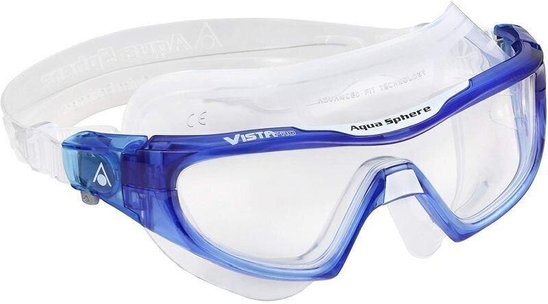 Okulary do pływania Aqua Sphere Okulary do pływania Vista Pro Clear Lens Blue/White UNI