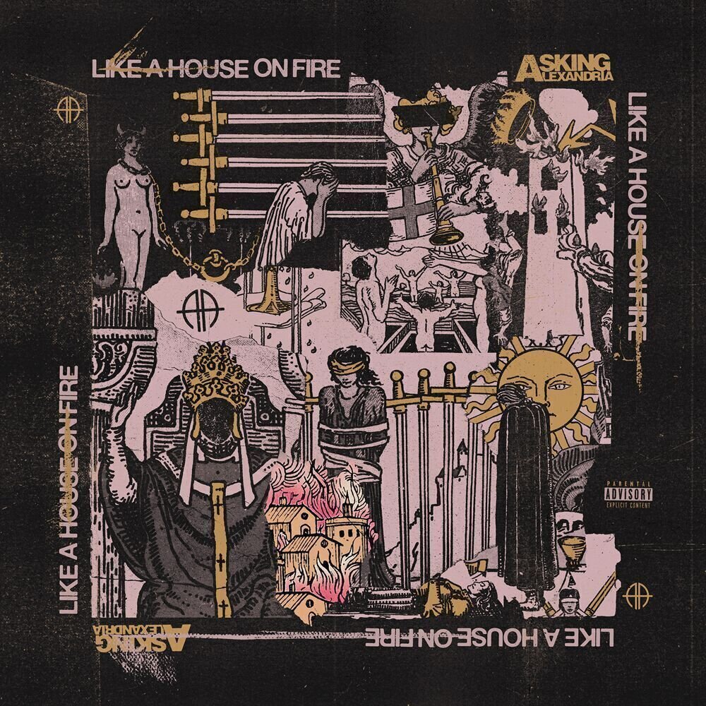 Disco de vinil Asking Alexandria - Like A House On Fire (2 LP)