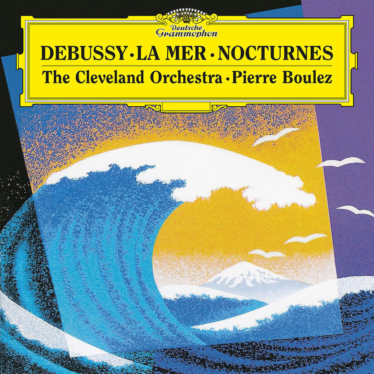 Vinyylilevy Claude Debussy - La Mer Nocturnes (180g) (LP)