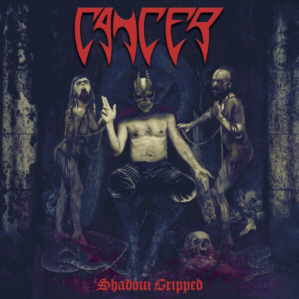 Disco de vinilo Cancer - Shadow Gripped (Red Coloured) (LP)