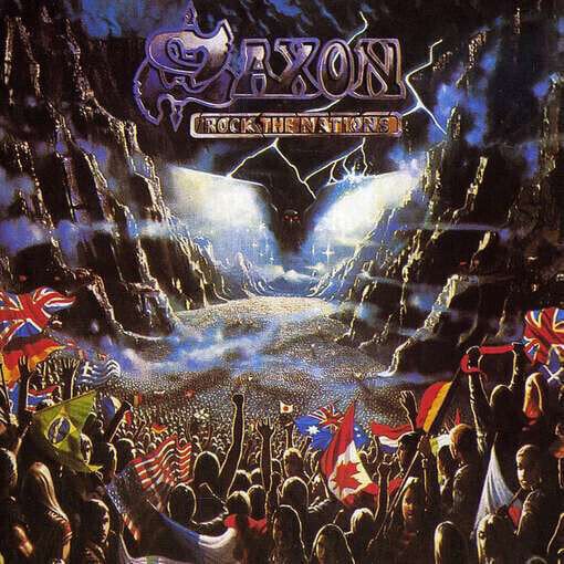 Vinyl Record Saxon - Rock The Nations (LP)