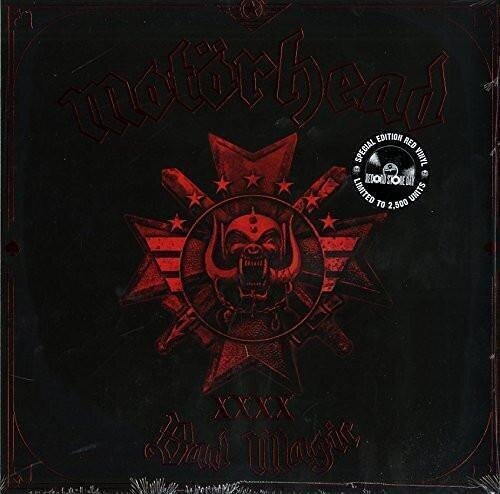 Vinyl Record Motörhead - RSD - Bad Magic (Red Coloured) (LP)