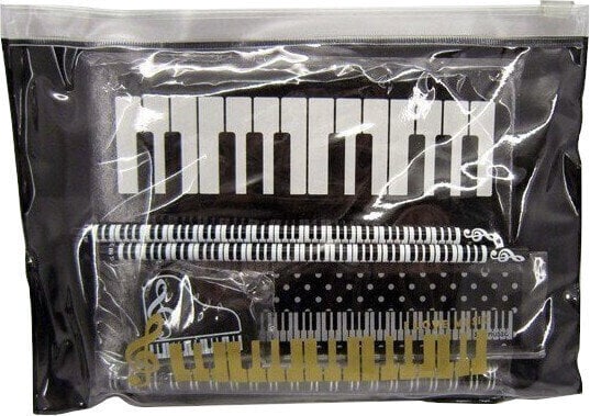 Hudební pero/tužka Music Sales Large Stationery Kit Keyboard Design