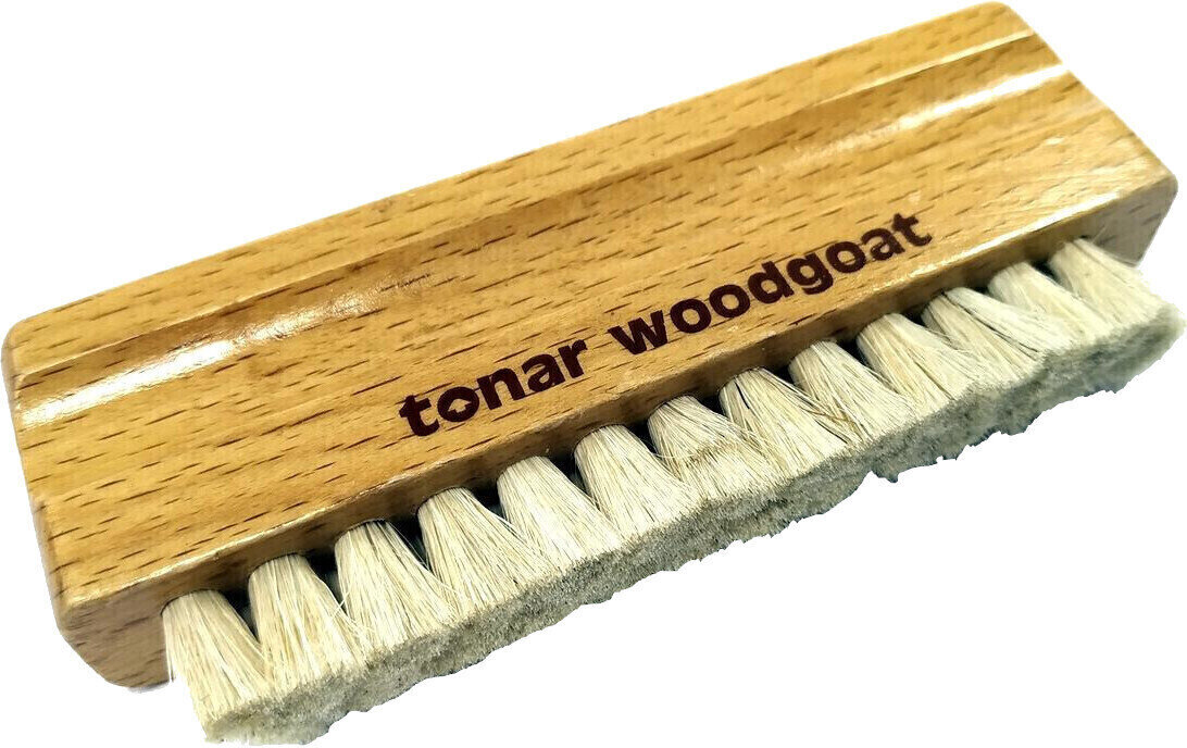 Pennello per dischi LP Tonar Woodgoat Brush