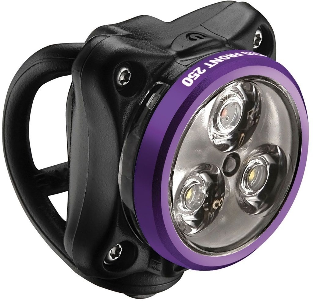 Éclairage de vélo Lezyne Zecto Drive Front Light Purple