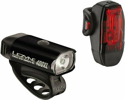 Svjetlo za bicikl Lezyne Hecto Drive 400Xl / KTV Pair Black - 1