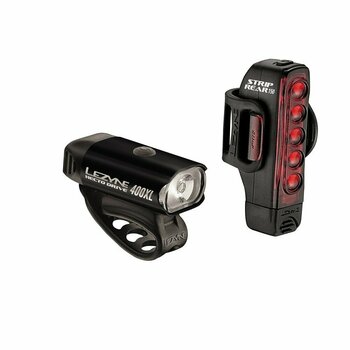 Cykelljus Lezyne Hecto Drive 400Xl / Strip Pair Black - 1