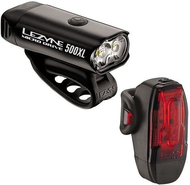 Велосипедна лампа Lezyne Micro Drive 500XL / KTV Pair Black