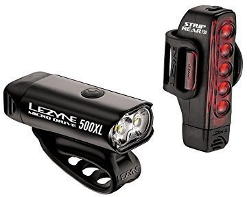 Fietslamp Lezyne Micro Drive 500XL / Strip Pair Black