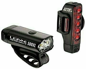 Cyklistické svetlo Lezyne Micro Drive 500XL / Strip Pair Black - 1